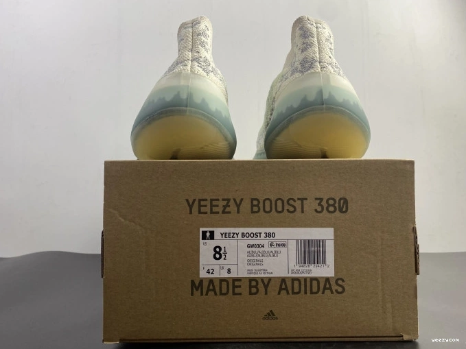 Yeezy 380 GW0304 Alien Blue Adidas Boost 0725